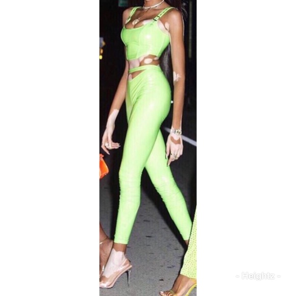 Oh Polly Tops - Oh Polly HIGH WAISTED CUT OUT TROUSERS and Top